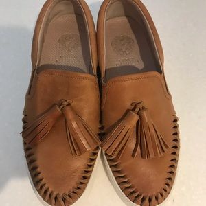 Vince Camuto tan slip on
